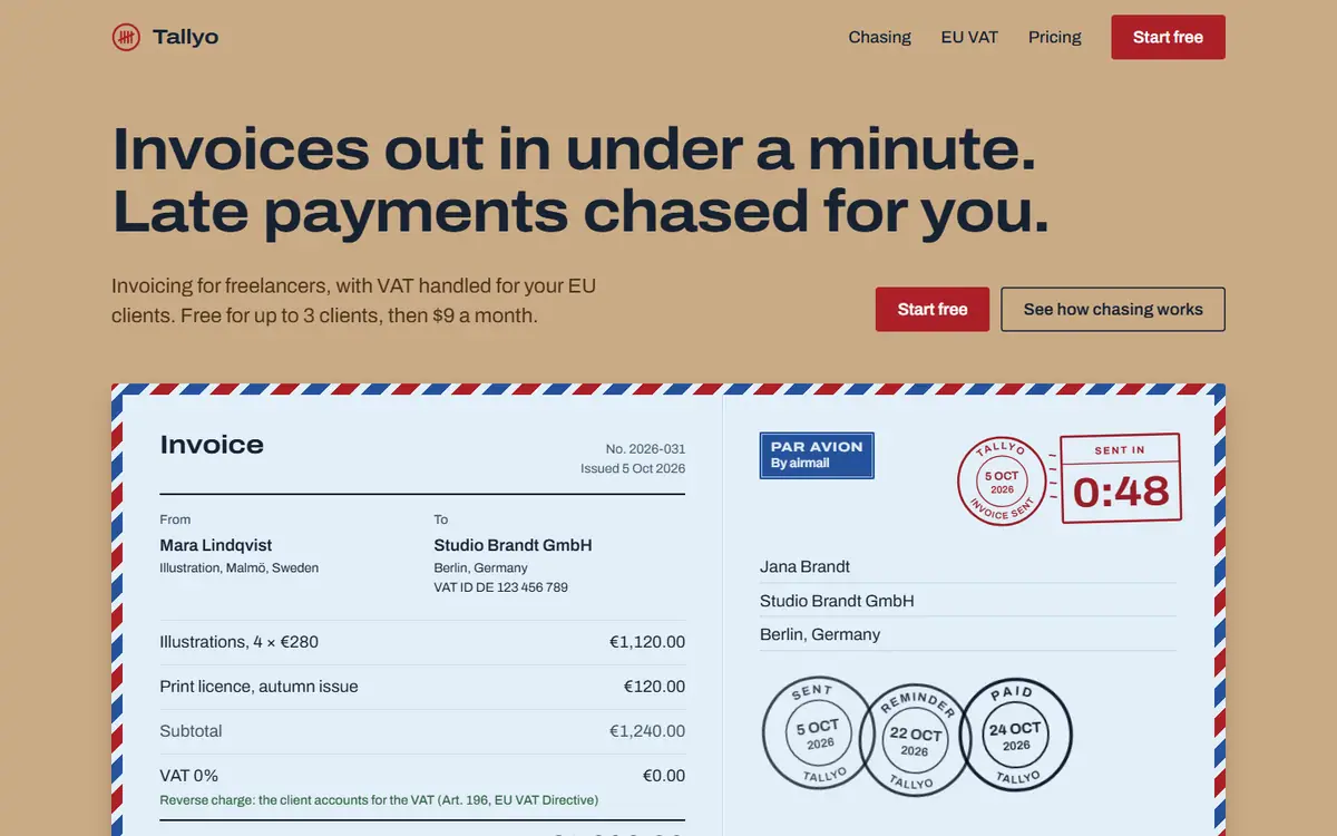 From one prompt: the page ui-designer built from the prompt above.